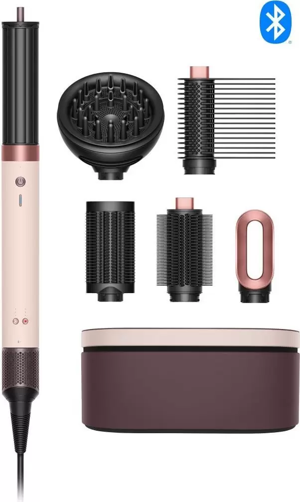 Фен-стайлер Dyson Airwrap Co-anda2x HS09 Curly+Coily (керамический розовый/розовое золото) - фото