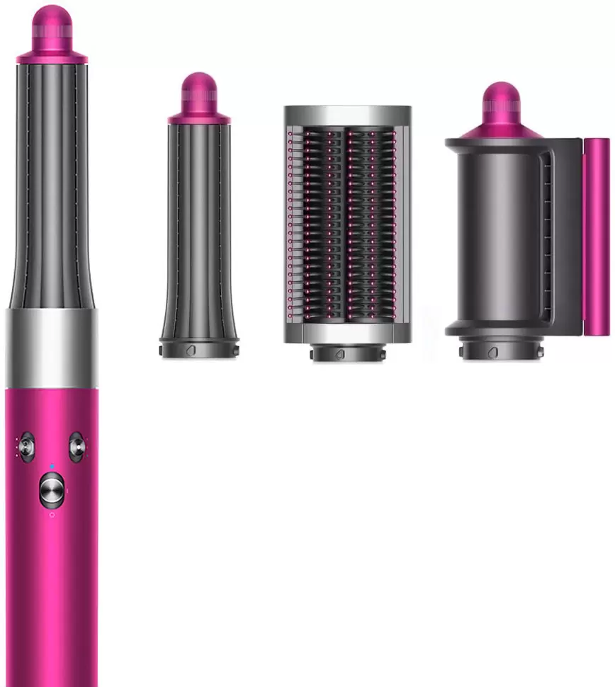 Фен-стайлер Dyson Airwrap Lite HS05 (фуксия/никель) - фото, картинка Фен-стайлер Dyson Airwrap Lite HS05 (фуксия/никель) - фото