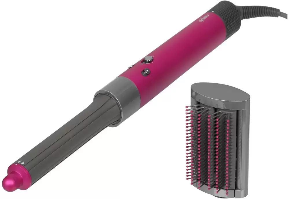 Фен-стайлер Dyson Airwrap Lite HS05 (фуксия/никель) - фото2, картинка2 Фен-стайлер Dyson Airwrap Lite HS05 (фуксия/никель) - фото2