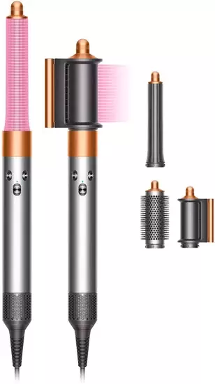 Фен-стайлер Dyson Airwrap Origin (никель/медный) - фото, картинка Фен-стайлер Dyson Airwrap Origin (никель/медный) - фото