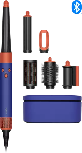 Фен-стайлер Dyson HS08 Airwrap i.d. Complete Long (cиний / топаз) - фото, картинка Фен-стайлер Dyson HS08 Airwrap i.d. Complete Long (cиний / топаз) - фото