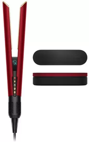 Выпрямитель Dyson Airstrait HT01 с кейсом (красный бархат/золото) - фото2