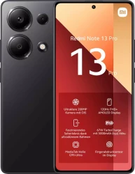 Телефон Xiaomi Redmi Note 13 Pro 4G 12GB/512GB с NFC международная версия (полуночный черный) Витринный образец - фото